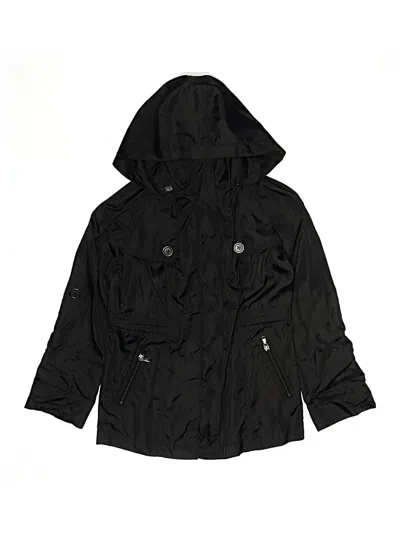 Pre-owned Aqua Kids' Snow Jacket In Black