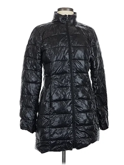 Pre-owned Aqua Snow Jacket In Black