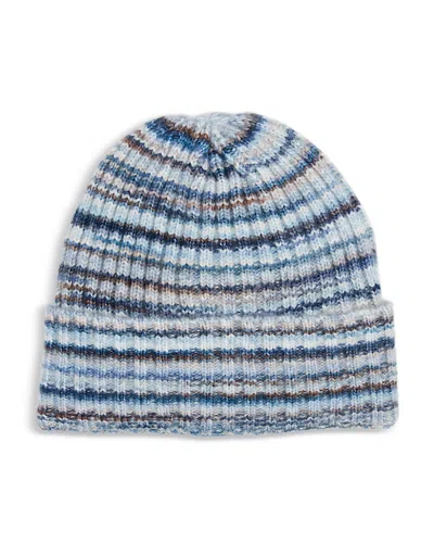 Aqua Space Dye Knit Beanie - Exclusive In Blue