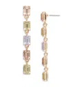 Aqua Stone Drop Earrings - Exclusive In Multi