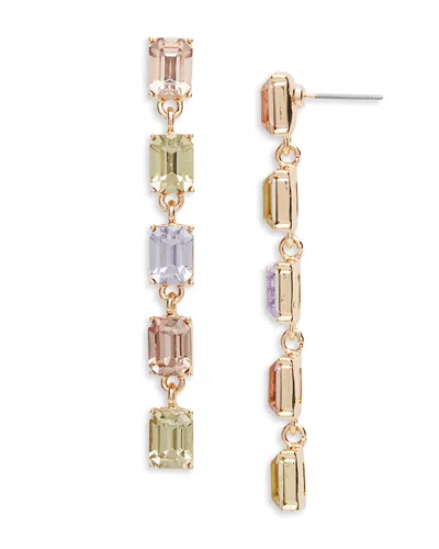 Aqua Stone Drop Earrings - Exclusive In Multi