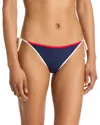 Aqua String Bikini Bottom - Exclusive In Multi