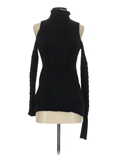 Pre-owned Aqua Sweater Vest In Black