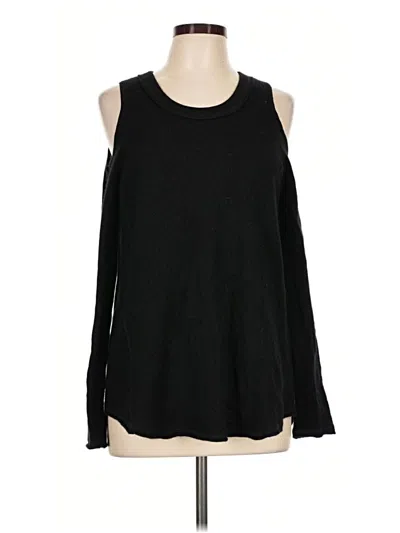 Pre-owned Aqua Sweater Vest In Black