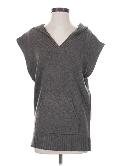 Pre-owned Aqua Sweater Vest In Gray