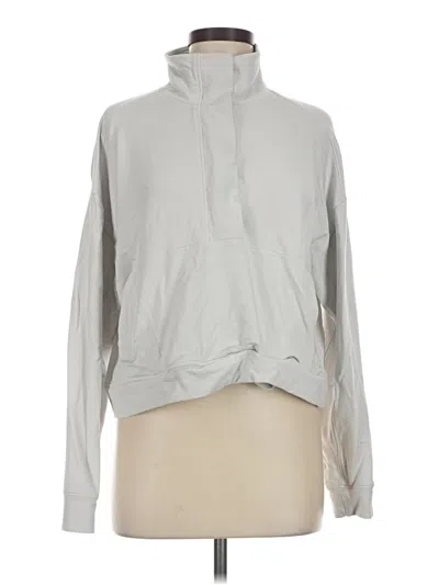 Pre-owned Aqua Sweatshirt In Silver