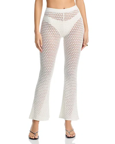 Aqua Swim Cover-up Pants - Exclusive In White
