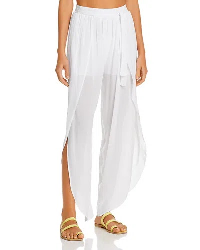 Aqua Swim Petal Beach Swim Cover-up Pants - 100% Exclusive In White