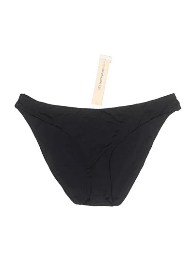 Pre-owned Aqua Swimsuit Bottoms In Black