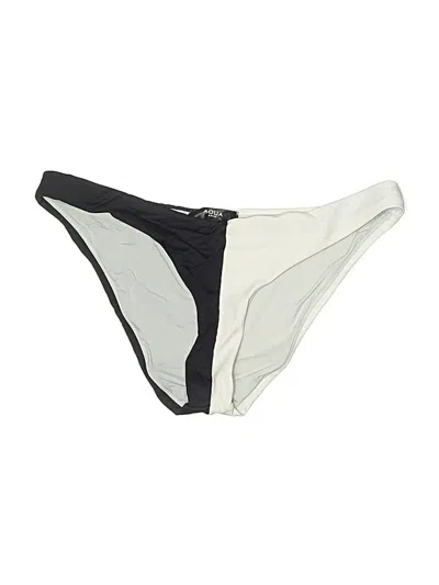 Pre-owned Aqua Swimsuit Bottoms In Silver