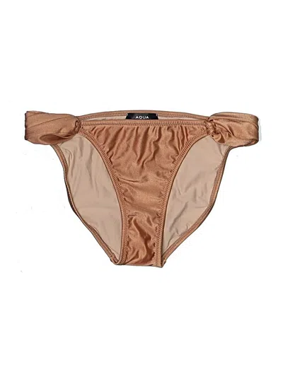 Pre-owned Aqua Swimsuit Bottoms In Tan