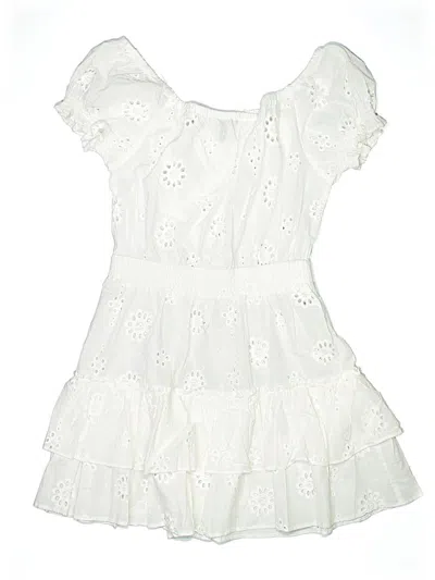 Pre-owned Aqua Swimsuit Cover Up In Ivory