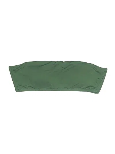 Pre-owned Aqua Swimsuit Top Green Swimwear