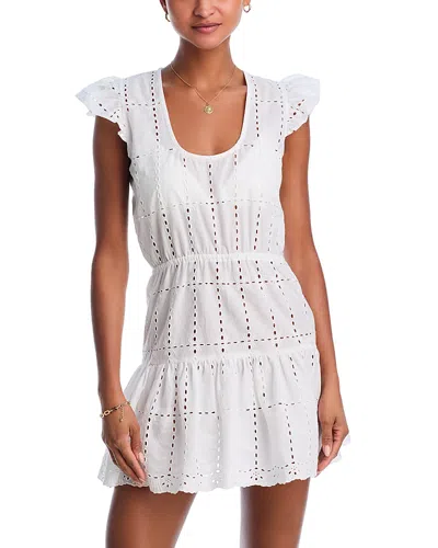 Aqua Tank Eyelet Cover-up Dress - 100% Exclusive In White