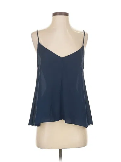 Pre-owned Aqua Tank Top Blue Tops