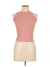 Aqua Tank Top Pink Halter Neckline Tops In Pink