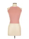 Aqua Tank Top Pink Halter Neckline Tops In Pink