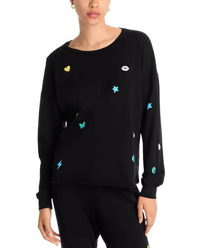 Aqua Tessa Pullover - Exclusive In Black