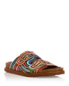Aqua The White Lotus X  Women's Buckle Sandals - Exclusive In Bright Multi