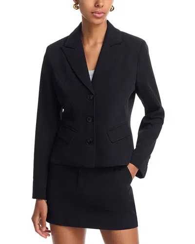 Aqua Three Button Jacket - Exclusive In Blue