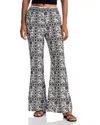Aqua Tile Printed Pants - Exclusive In Black/white