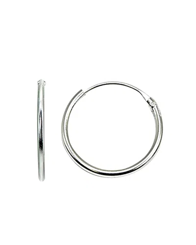 Aqua Tiny Hoop Earrings In 18k Gold-plated Sterling Silver Or Sterling Silver - Exclusive