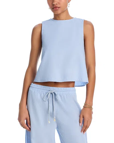 Aqua Top Cover Up - Exclusive In Light Blue