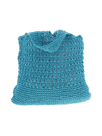 Aqua Tote Bag In Blue