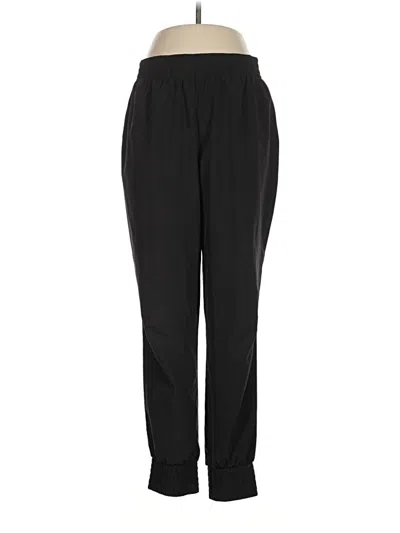 Pre-owned Aqua Track Pants In Black