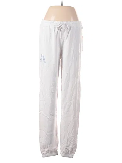 Pre-owned Aqua Track Pants In Silver
