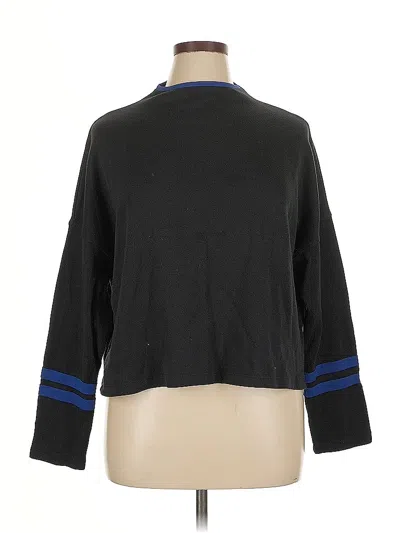 Pre-owned Aqua Turtleneck Sweater In Black