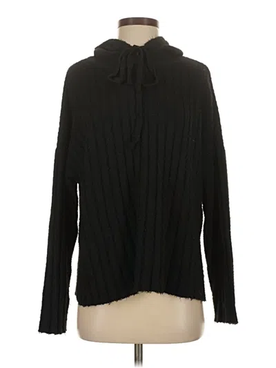 Pre-owned Aqua Turtleneck Sweater In Black