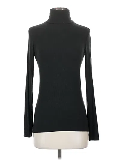 Pre-owned Aqua Turtleneck Sweater In Black