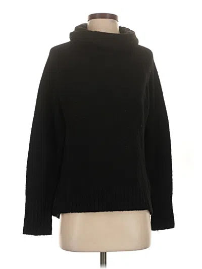 Pre-owned Aqua Turtleneck Sweater In Black