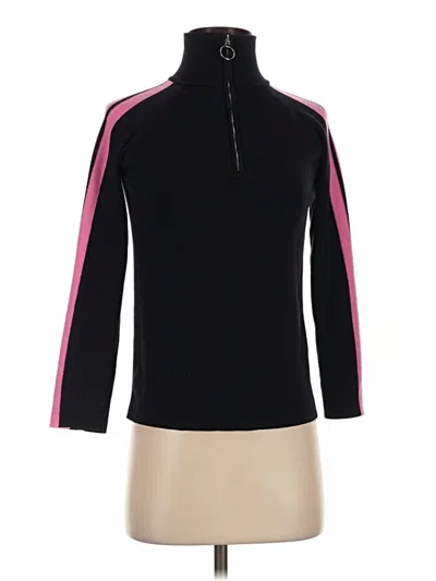 Pre-owned Aqua Turtleneck Sweater In Black