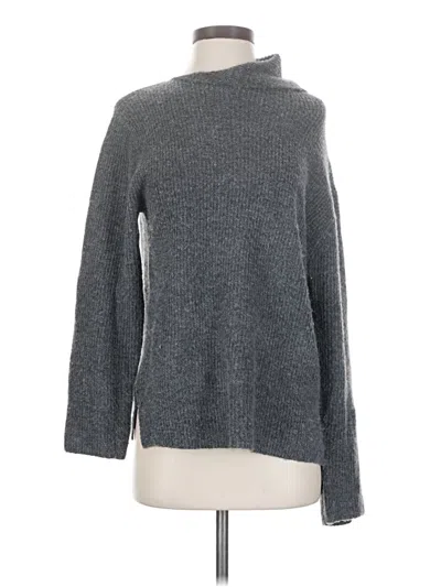 Pre-owned Aqua Turtleneck Sweater In Gray