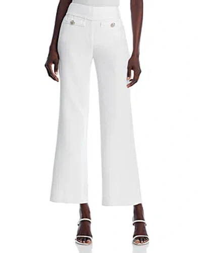 Aqua Tweed Trousers - 100% Exclusive In White