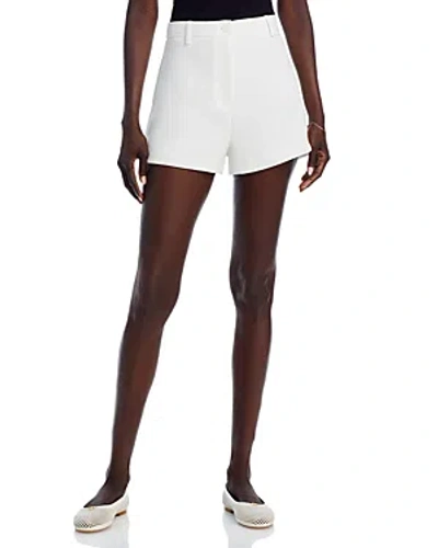 Aqua Twill Shorts - Exclusive In White