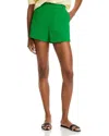 Aqua Twill Shorts - Exclusive In Green