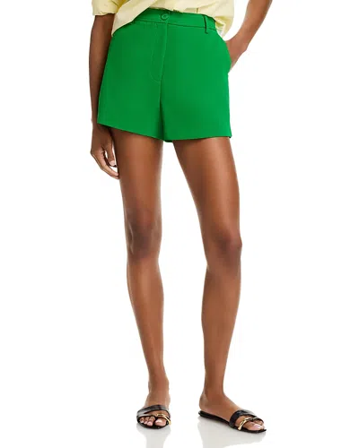 Aqua Twill Shorts - Exclusive In Green