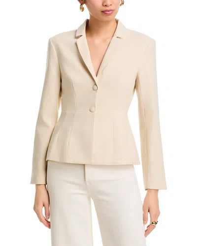 Aqua Two Button Jacket - Exclusive In Brown