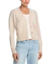 Aqua V Neck Cashmere Cardigan - Exclusive In Neutral