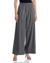 Aqua Wide Leg Pants - Exclusive In Gray
