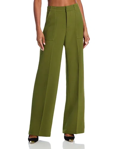 Aqua Wide Leg Pants - Exclusive In Military