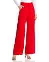 Aqua Wide Leg Pants - Exclusive In Red