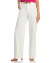 Aqua Wide Leg Pants - Exclusive In White