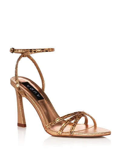 Aqua Women's Alix Sandals - Exclusive In Bronze