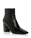 Aqua Women's Ana Boots - Exclusive In Black Leather