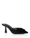 Aqua Women's Bari Buckled Pumps - Exclusive In Black Suede