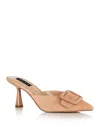 Aqua Women's Bari Buckled Pumps - Exclusive In Nude Suede